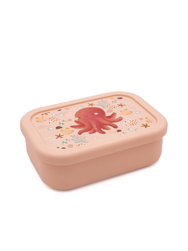 Caja almuerzo de silicona Pulpo SASSI