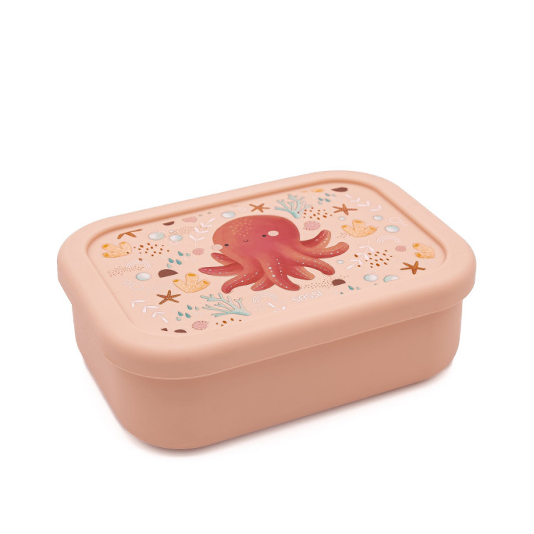 Caja almuerzo de silicona Pulpo SASSI