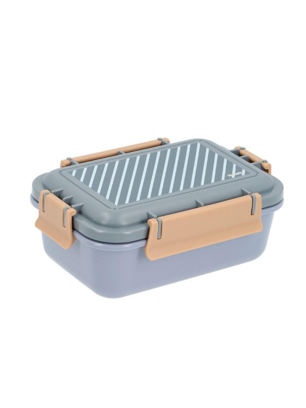 Caja Almuerzo Bento Stripes Blue Monnëka