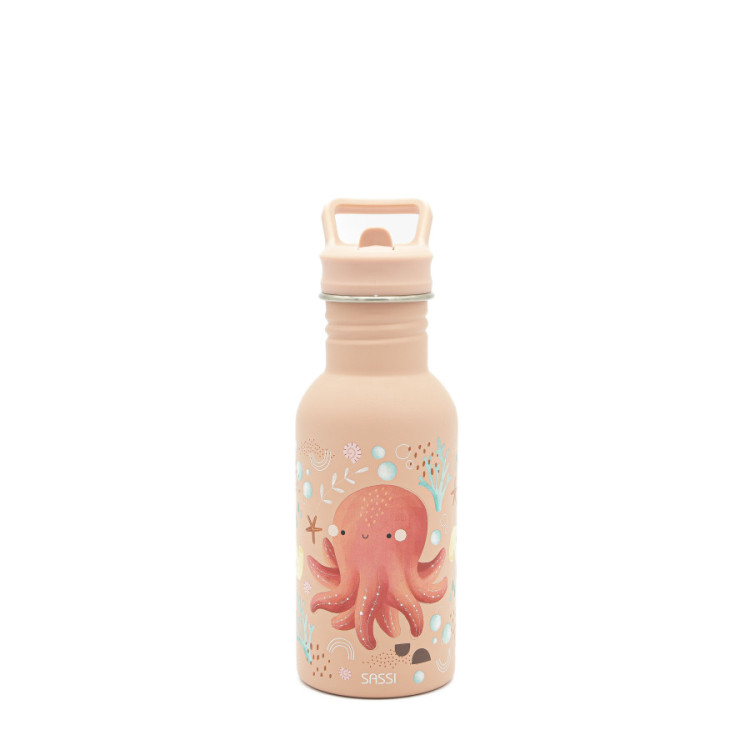 Botella Acero Inox Pulpo SASSI