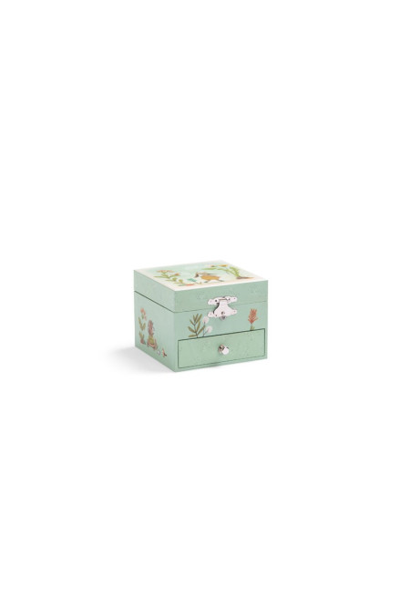 Caja de música cofre Petits Lapins MOULIN ROTY