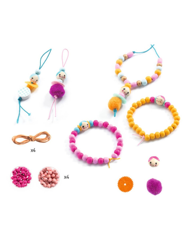 Perlas y figuritas DJECO