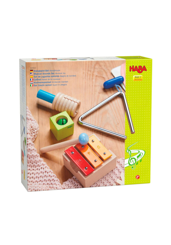 Set de juguetes sonoros Alegría de sonidos HABA