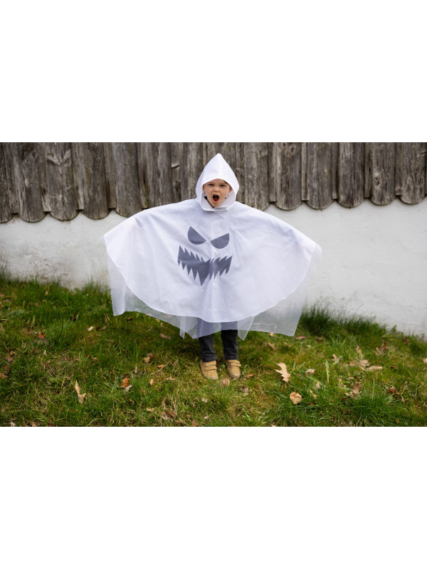 Spooky Ghost Poncho TALLA 12-24M GREAT PRETENDERS