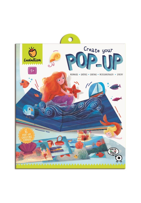 Crea tu Pop-up - Sirenas LUDATTICA