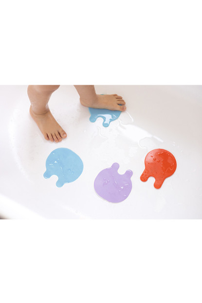 Grippi -Jellyfish - 8pcs - Coral Blue QUUT