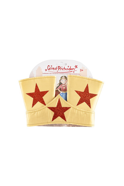 DIADEMA DORADA SUPER HEROINA GREAT PRETENDERS