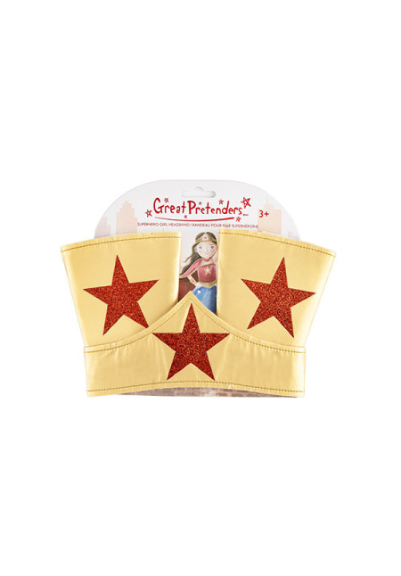 DIADEMA DORADA SUPER HEROINA GREAT PRETENDERS