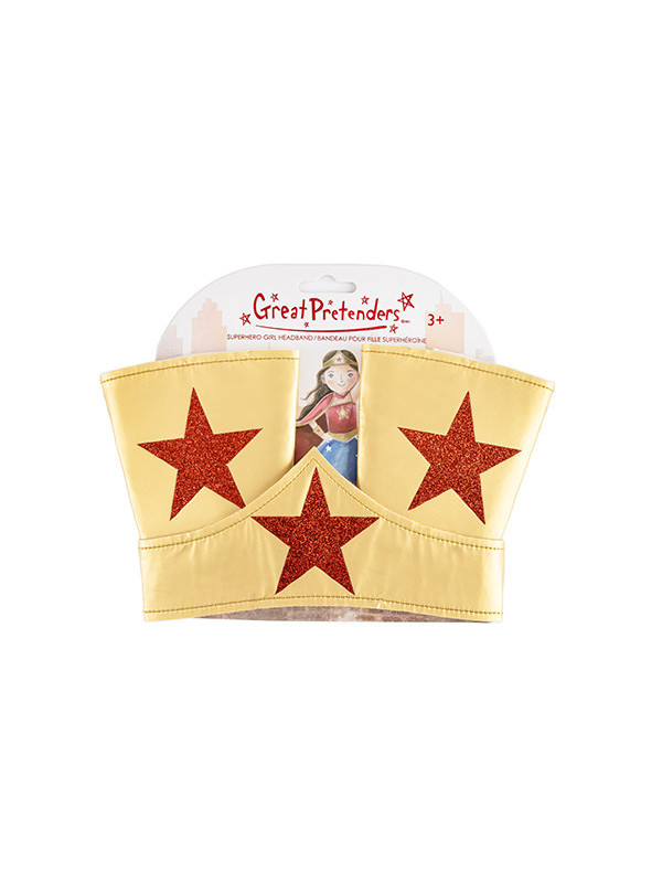 DIADEMA DORADA SUPER HEROINA GREAT PRETENDERS