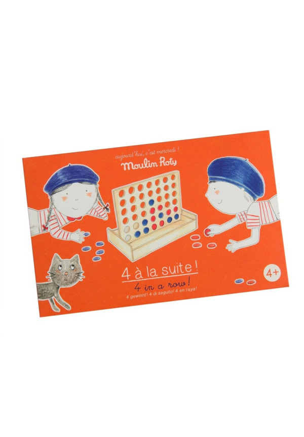 Juego 4 en raya Mercredi MOULIN ROTY