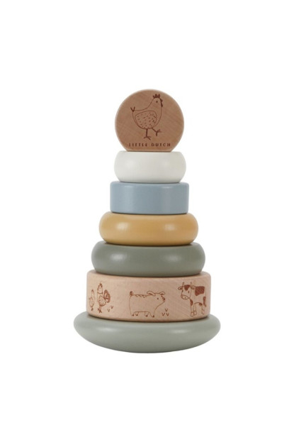 ANILLOS APILABLES BALANCEABLES GRANJA LITTLE DUTCH ANILLOS APILABLES BALANCEABLES GRANJA LITTLE DUTCH