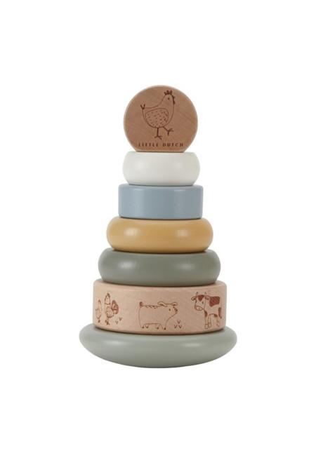 ANILLOS APILABLES BALANCEABLES GRANJA LITTLE DUTCH