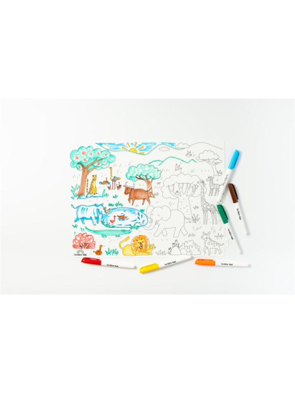Scribble "De Safari" 6 rotul.