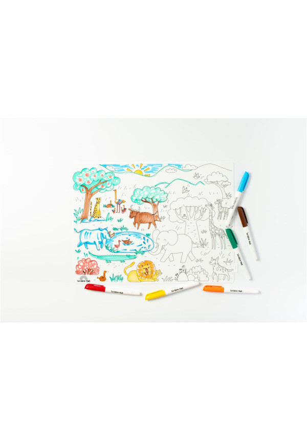 Scribble "De Safari" 6 rotul.