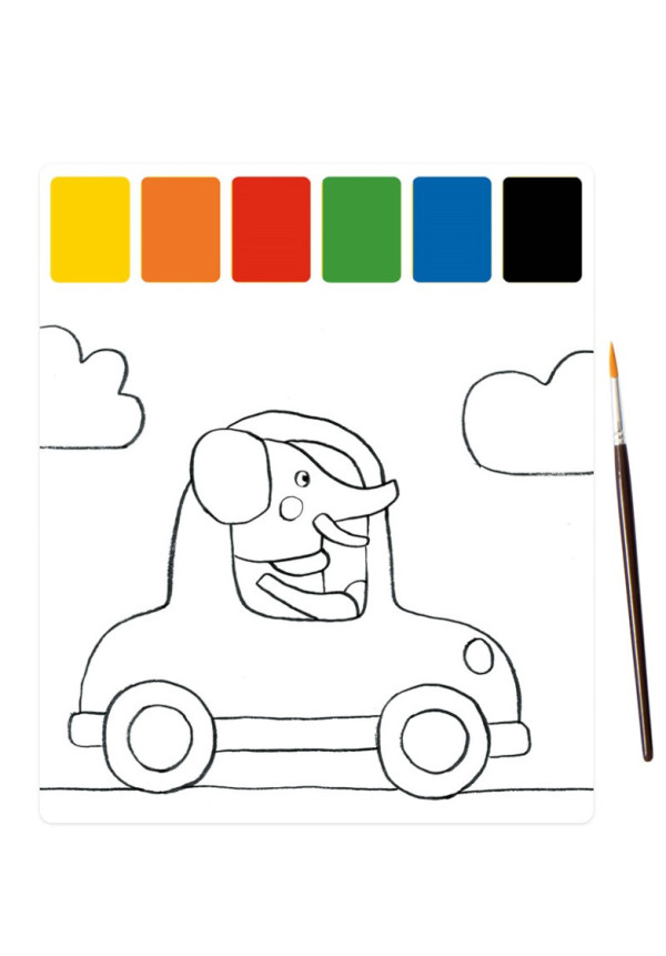  Paleta mágica de pintura Popipop MOULIN ROTY
