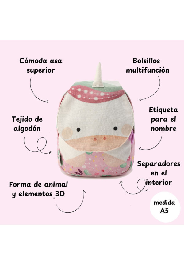 Mini Mochila Unicornio SASSI
