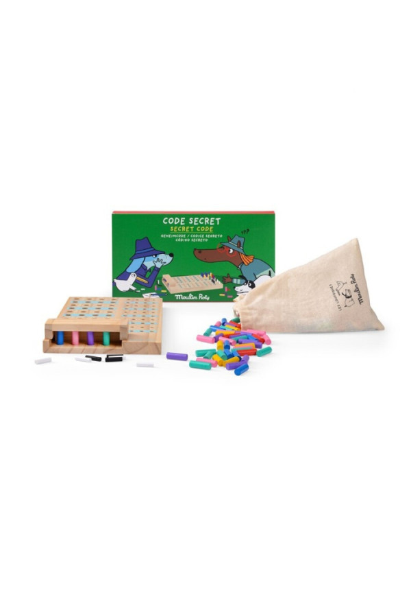Código secreto de madera Loufoques MOULIN ROTY