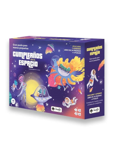 Cumpleaños en el Espacio MANOLITO BOOKS