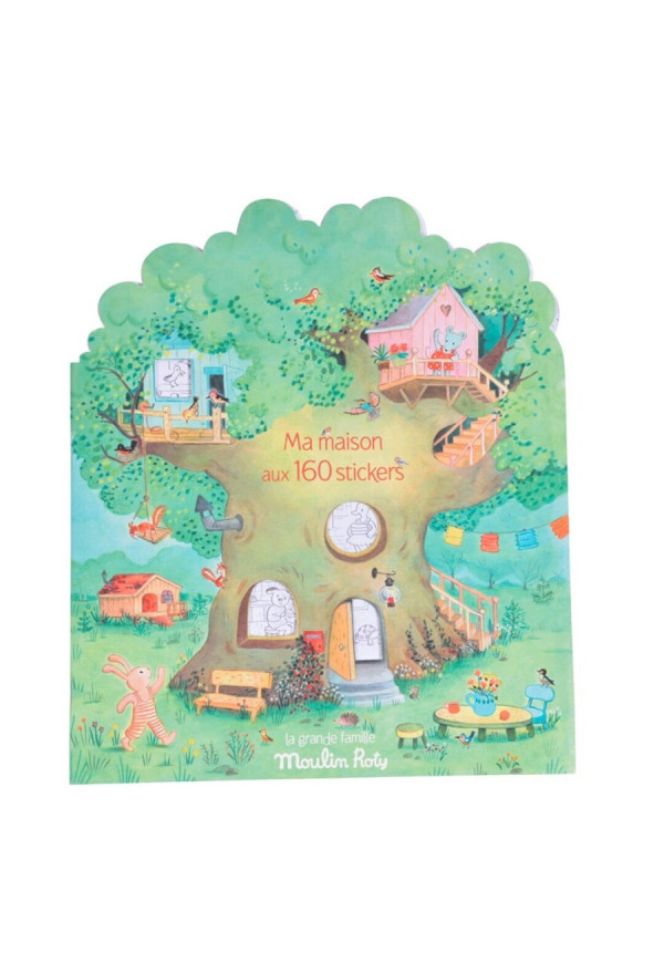 Cuaderno pegatinas Gran Familia  moulin roty
