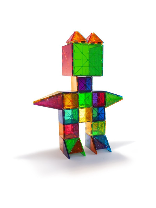 MAGNA-TILES CLEAR COL. 100 pcs
