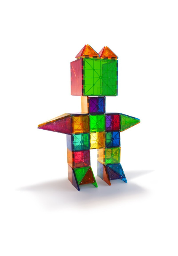 MAGNA-TILES CLEAR COL. 100 pcs