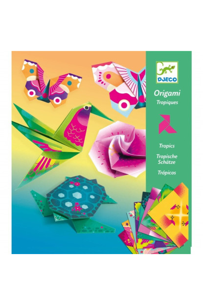 Papiroflexia Origami Trópicos DJECO