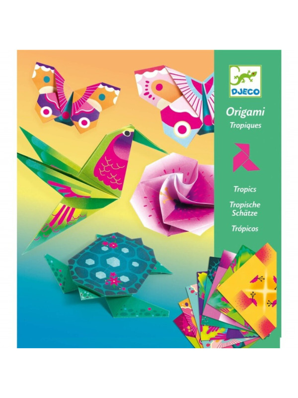 Papiroflexia Origami Trópicos DJECO