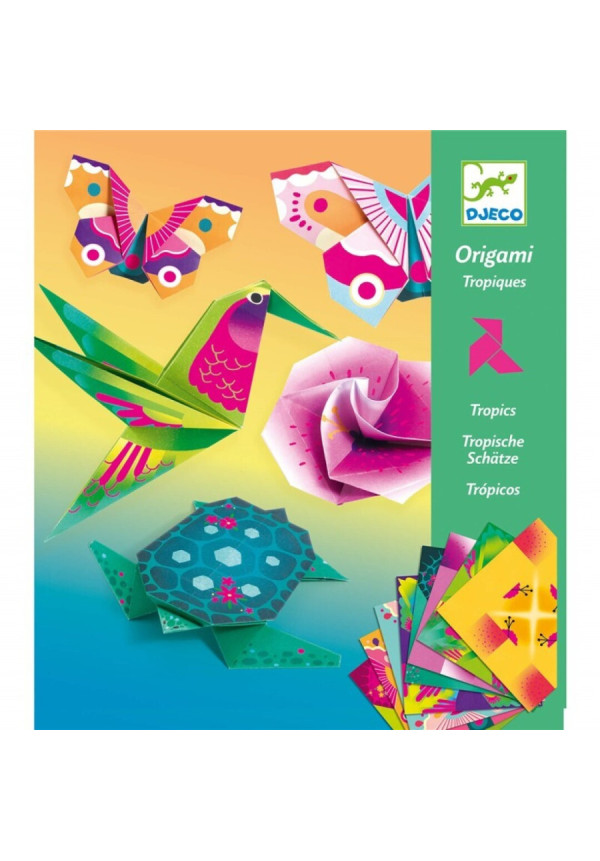 Papiroflexia Origami Trópicos DJECO