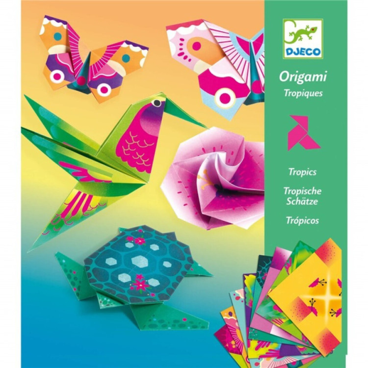 Papiroflexia Origami Trópicos DJECO