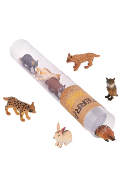 Terra Tubo de 8 animales del bosque 4-9 cm