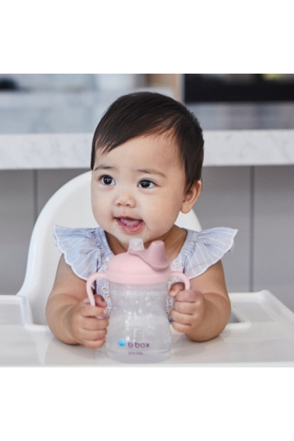 Taza con boquilla blanda B.Box - Blush