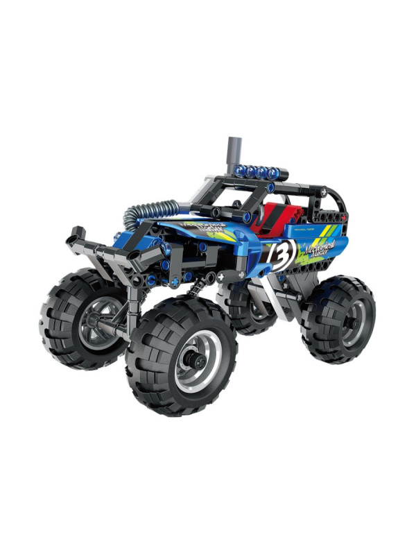 iMMaster Todoterreno 4x4 azul - 193 pzas.(MOD.605803)