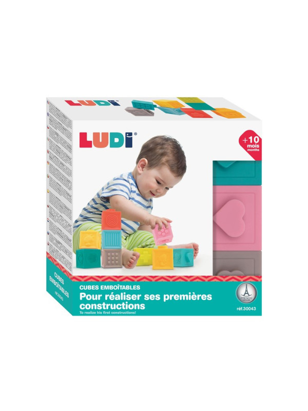 Conjunto 9 cubos aplilables Ludi