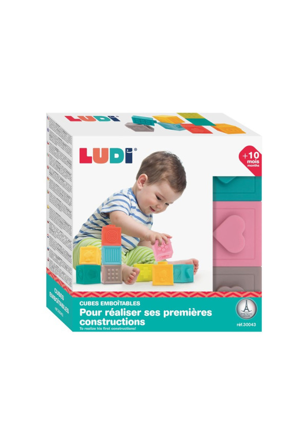 Conjunto 9 cubos aplilables Ludi