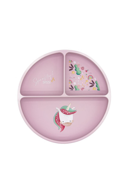 Plato de silicona Unicornio SASSI Plato de silicona Unicornio SASSI