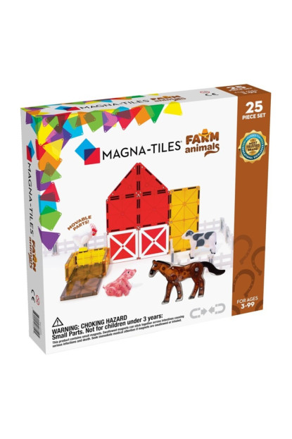 MAGNA-TILES Farm Animals Set 25pcs