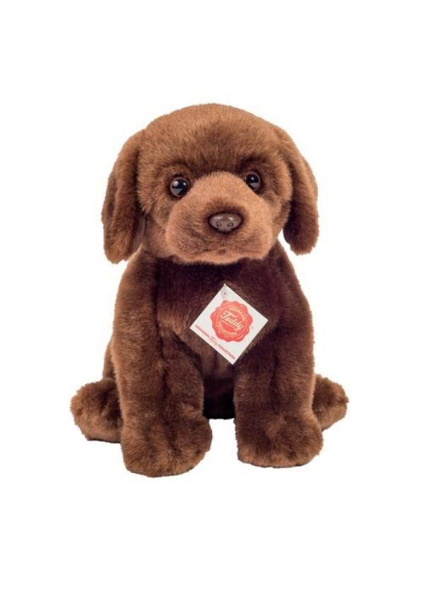 Labrador Marrón Oscuro Sentado 25 cm HERMANN