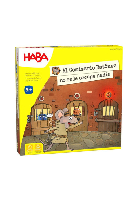  ¡Al Comisario Ratónez no se le escapa nadie! HABA