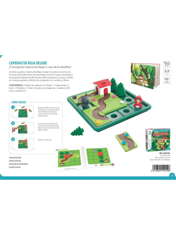 Caperucita Roja Deluxe SMARTGAMES