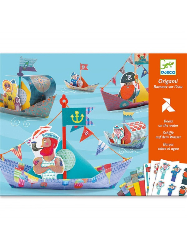  Papiroflexia Origami Barcos flotantes