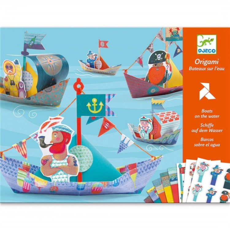  Papiroflexia Origami Barcos flotantes