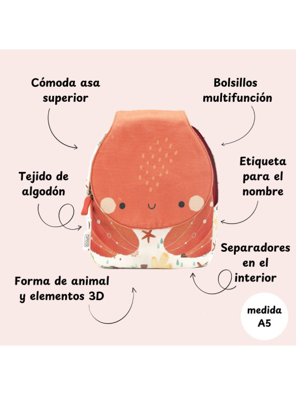 Mini Mochila Pulpo SASSI
