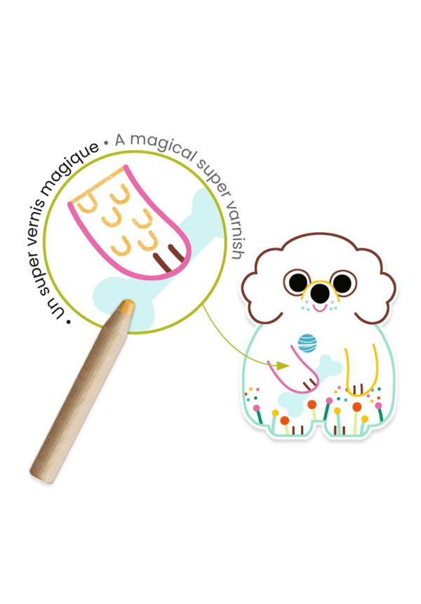 Colorear Animales domésticos DJECO