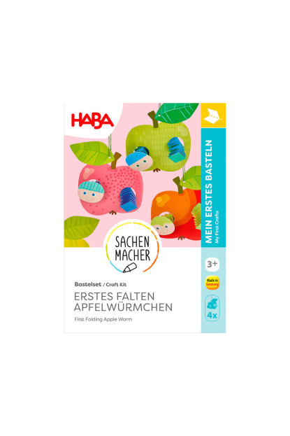 Set Creativo - Aprender a Doblar Gusanos en Manzanas HABA