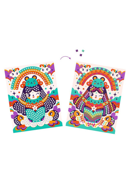 Mosáicos Kokeshi DJECO