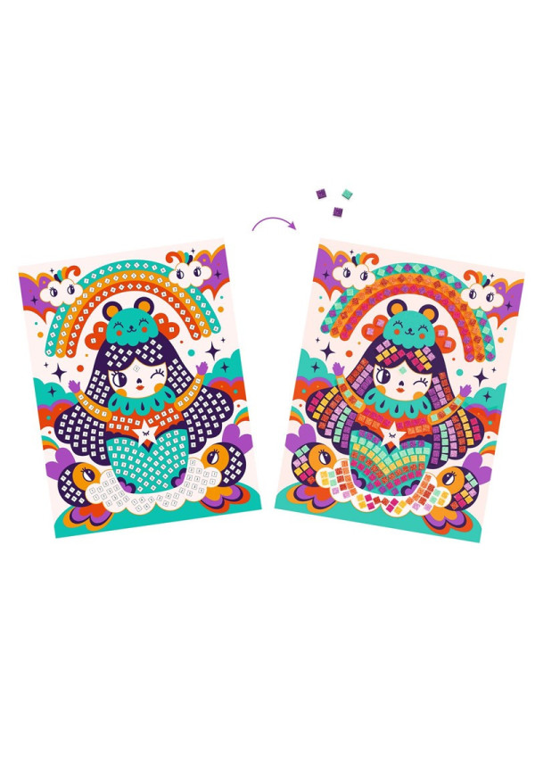 Mosáicos Kokeshi DJECO
