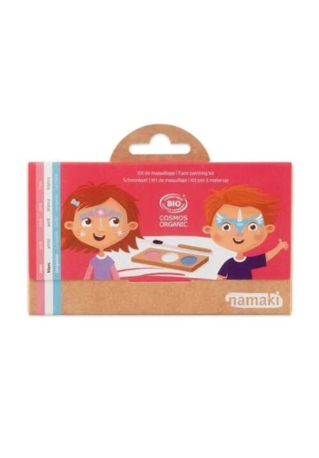 KIT MAQUILLAJE 3 COLORES Princesa & Unicornio NAMAKI