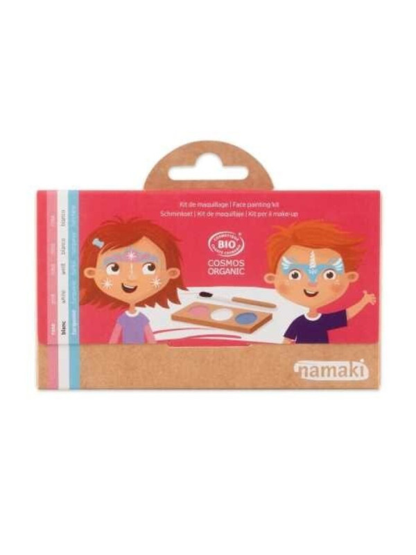 KIT MAQUILLAJE 3 COLORES Princesa & Unicornio NAMAKI