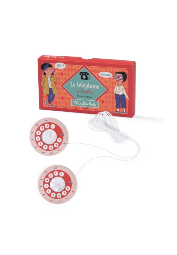 Teléfono de cuerda Pequeñas maravillas MOULIN ROTY