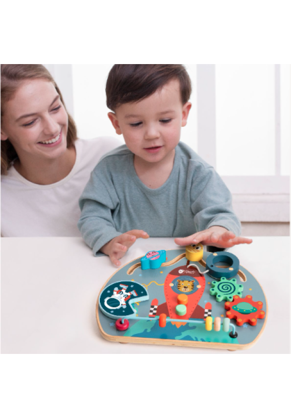 Tablero de actividades Cohete CLASSIC WORLD